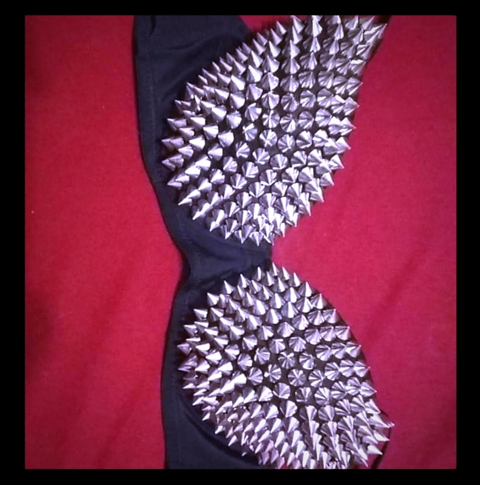 Spiked bra